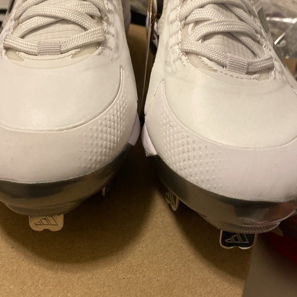 Adidas Purehustle 2 Elite Women’s White/Black Softball Cleats Size 7 NWT - Picture 4 of 6